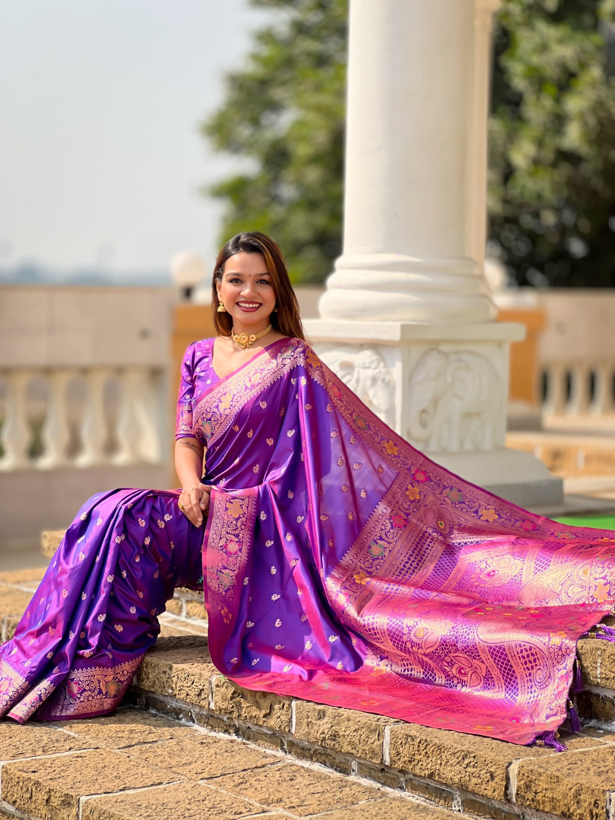 BANARASI - Purple